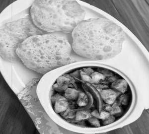 ( 6 pic ) Poori  with Aloo Jeera