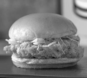 Cheese Chicken Patty Burger