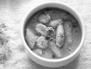 Mushroom Baby Corn Masala