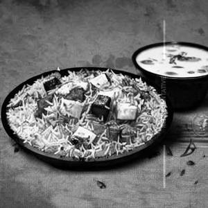 Special paneer veg dum biryani