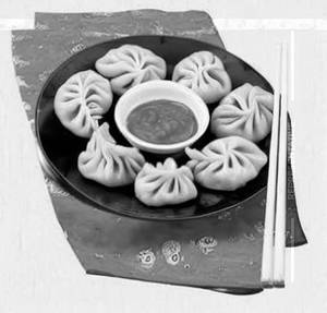 Fry Momo Pieces]