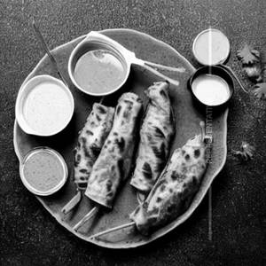 Chicken Jumbo Tortilla Wraps (Tandoori)