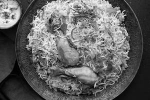 Dum chicken biryani