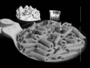 Pink sauce pasta