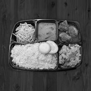 Egg Chicken Thali