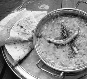 Dal Fry With 3 Roti