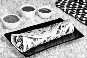 Egg parotta roll