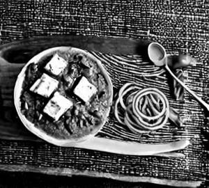 Paneer do pyaza