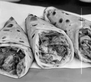 Double egg double chicken roll