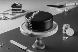 Nutty Truffle Cake