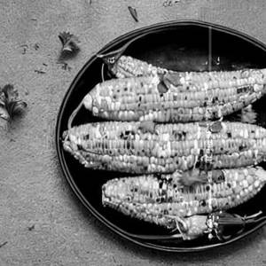 Corn Potato In Hot Garlic Sauce