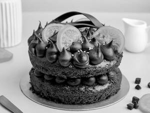 Eggless Chocolate Orange Cake (1 Kg)