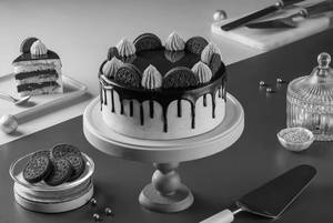 Oreo Truffle Cake