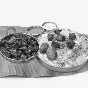 Pepper Chicken Boneless Biryani Family Pack