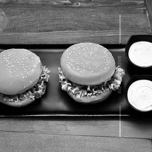 Double egg burger
