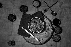 Chilli Mushroom Dry