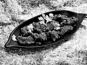 Chicken Liver Masala Fry