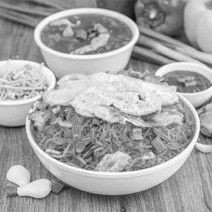 Chicken Triple Rice With Gravy