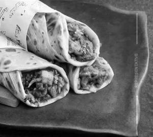 Egg Chicken Lacha Roll
