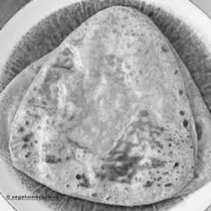 Plain cheese jain paratha