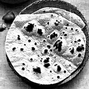 Tawa roti butter