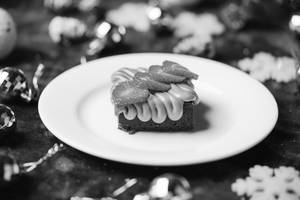 Biscoff Strawberry Brownie