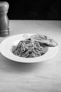 Spaghetti Pasta Alla Puttanesca Pasta