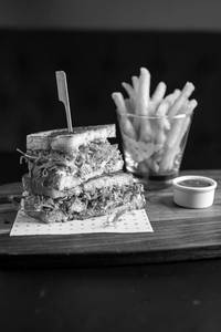 Cilantro Grilled Chicken Sourdough Sandwich