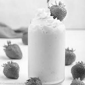 Strawberry milkshakes
