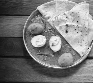 Egg Curry Phulka(2)