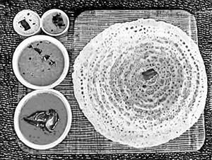 Rawa Masala Dosa 