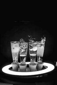 Green Mint Masala Lemonade