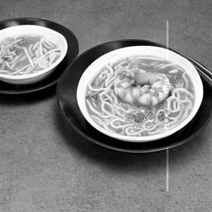 Prawns Noodles Soup