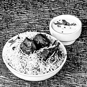 Mutton Liver Biryani