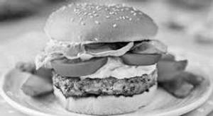 Simple tikki burger