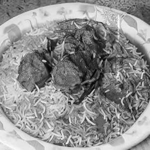 Mutton Liver Biryani