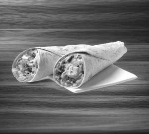 Aloo tikki chees wrap