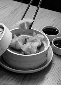 Corn & Asparagus Dumplings