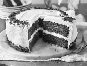 Eggless Red Velvet Cake