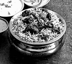 Mashroom Biryaani
