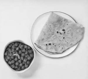 Chapati chana masala