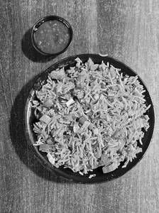 Chicken Tikka Schezwan Fried Rice