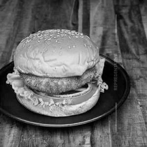 Jumbo Baked Paprika Chicken Burger