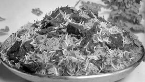 Beef biryani