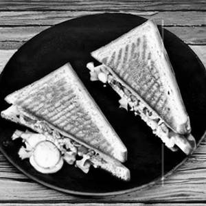 Toast Masala Omelette Sandwich