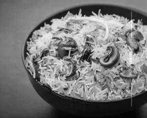 Mushroom Biryani