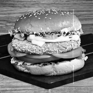 Jumbo Chicken Patty Burger