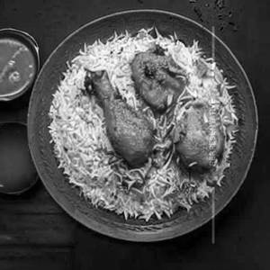 Chicken biryani                                           
