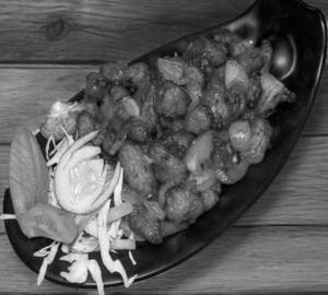 Mushroom chilli