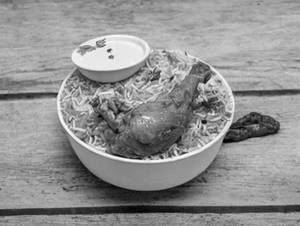 Half Chicken Biriyani